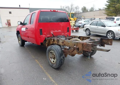 2009 Chevrolet Silverado 2500Hd Lt z USA, uszkodzony, nr VIN 1GCHK59K49E121533